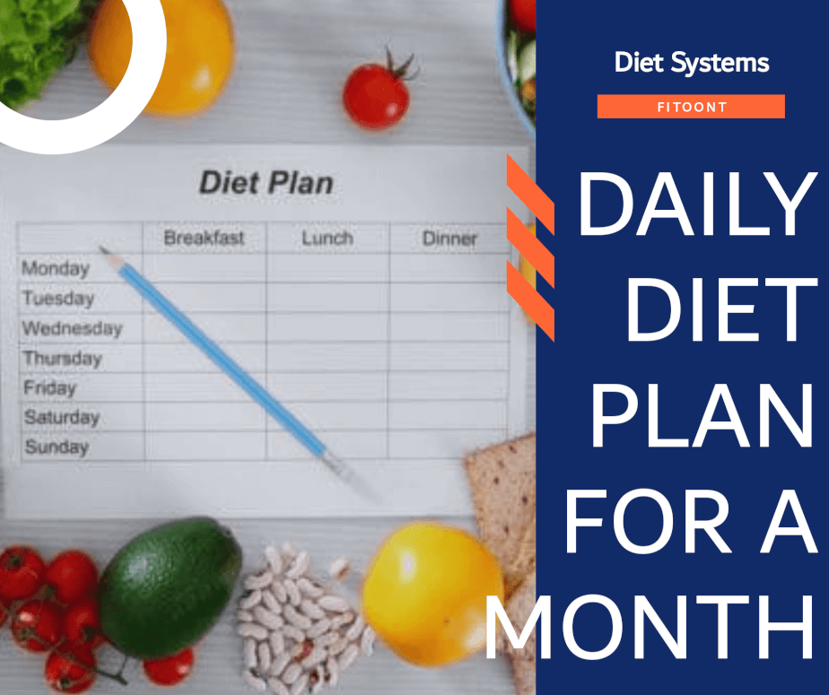 daily diet plan for a month – fitoont