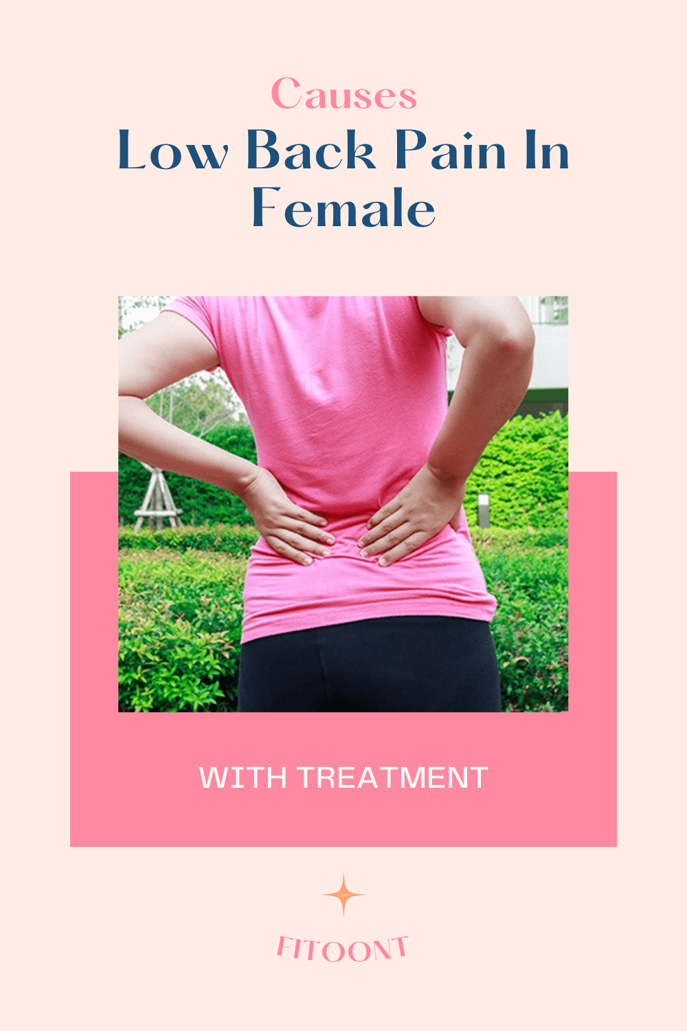 causes of low back pain in female