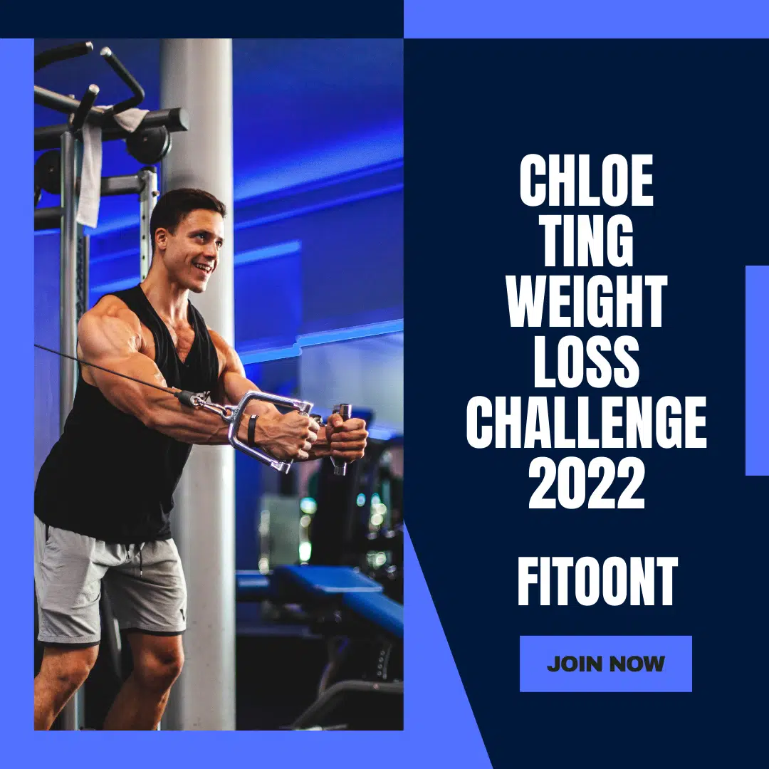 chloe ting weight loss challenge 2022