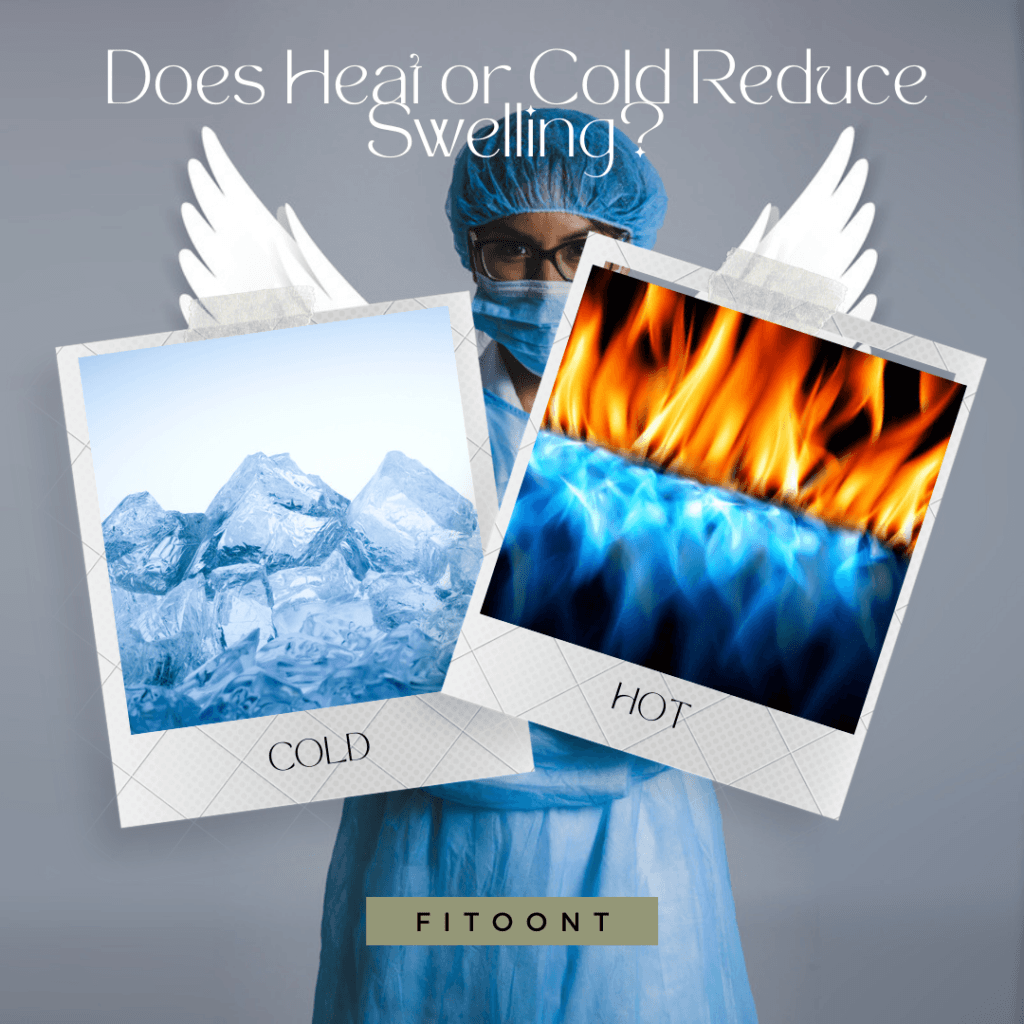 does heat or cold reduce swelling