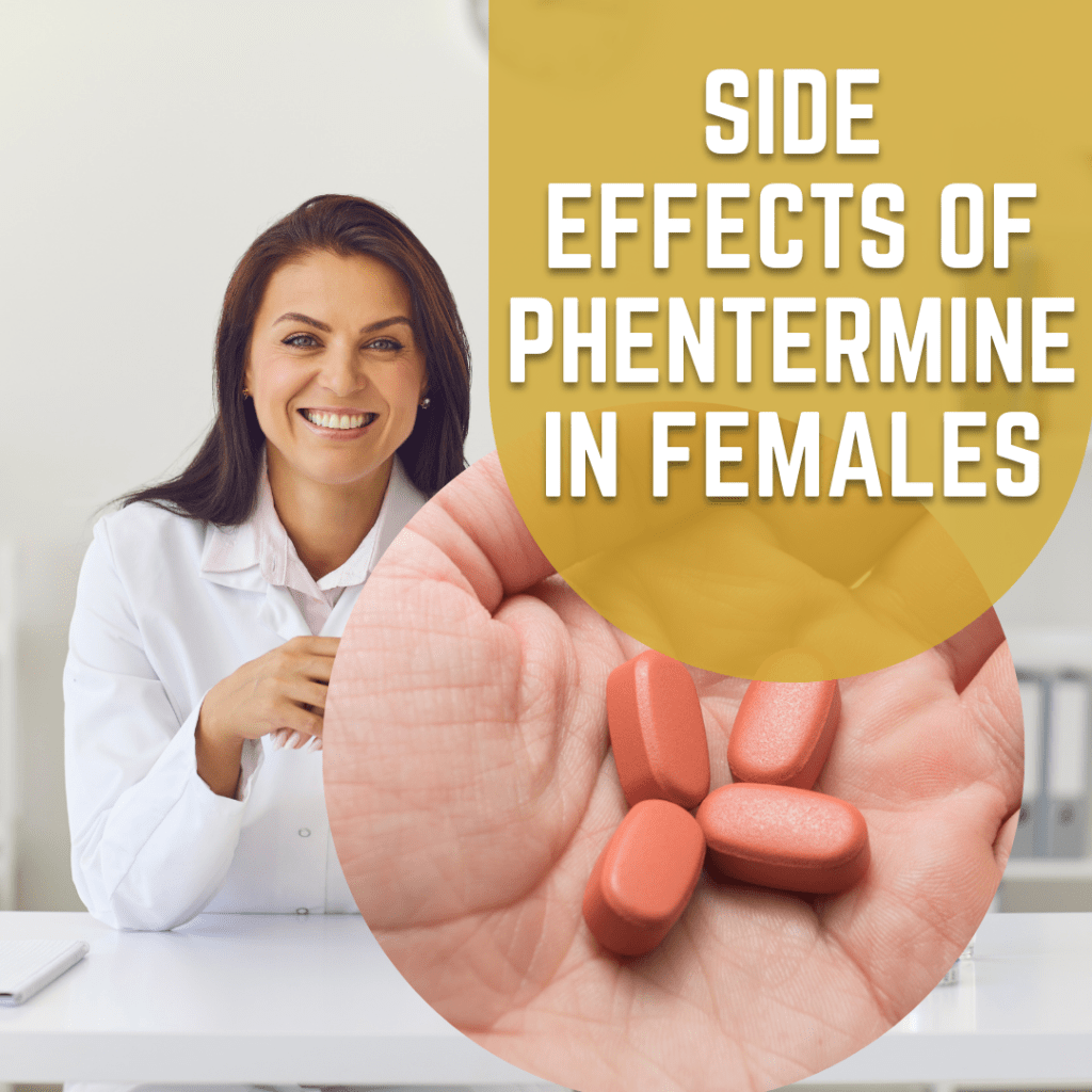 side effects of phentermine in females