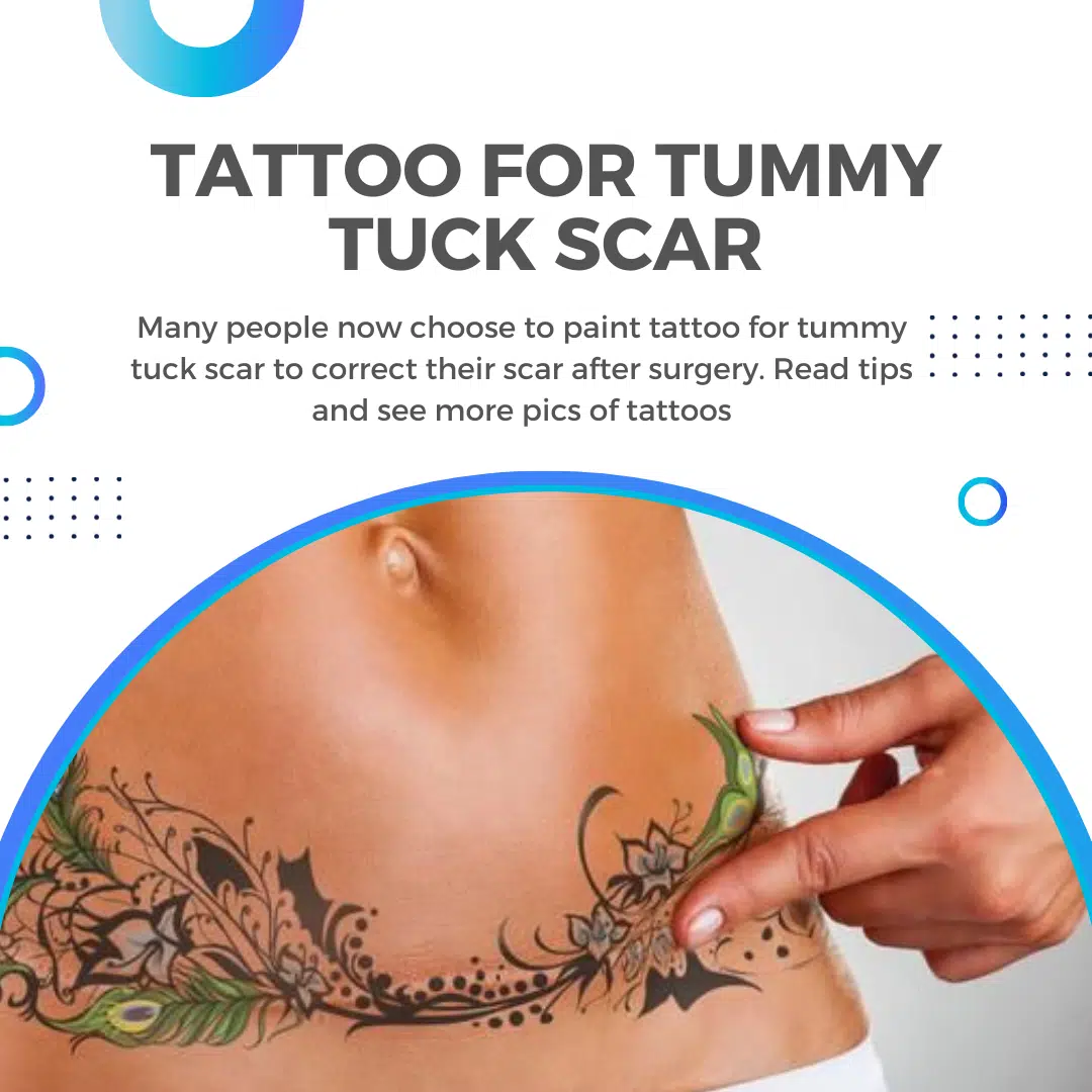 Tattoo For Tummy Tuck Scar