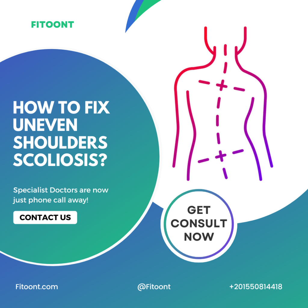 how to fix uneven shoulders scoliosis?