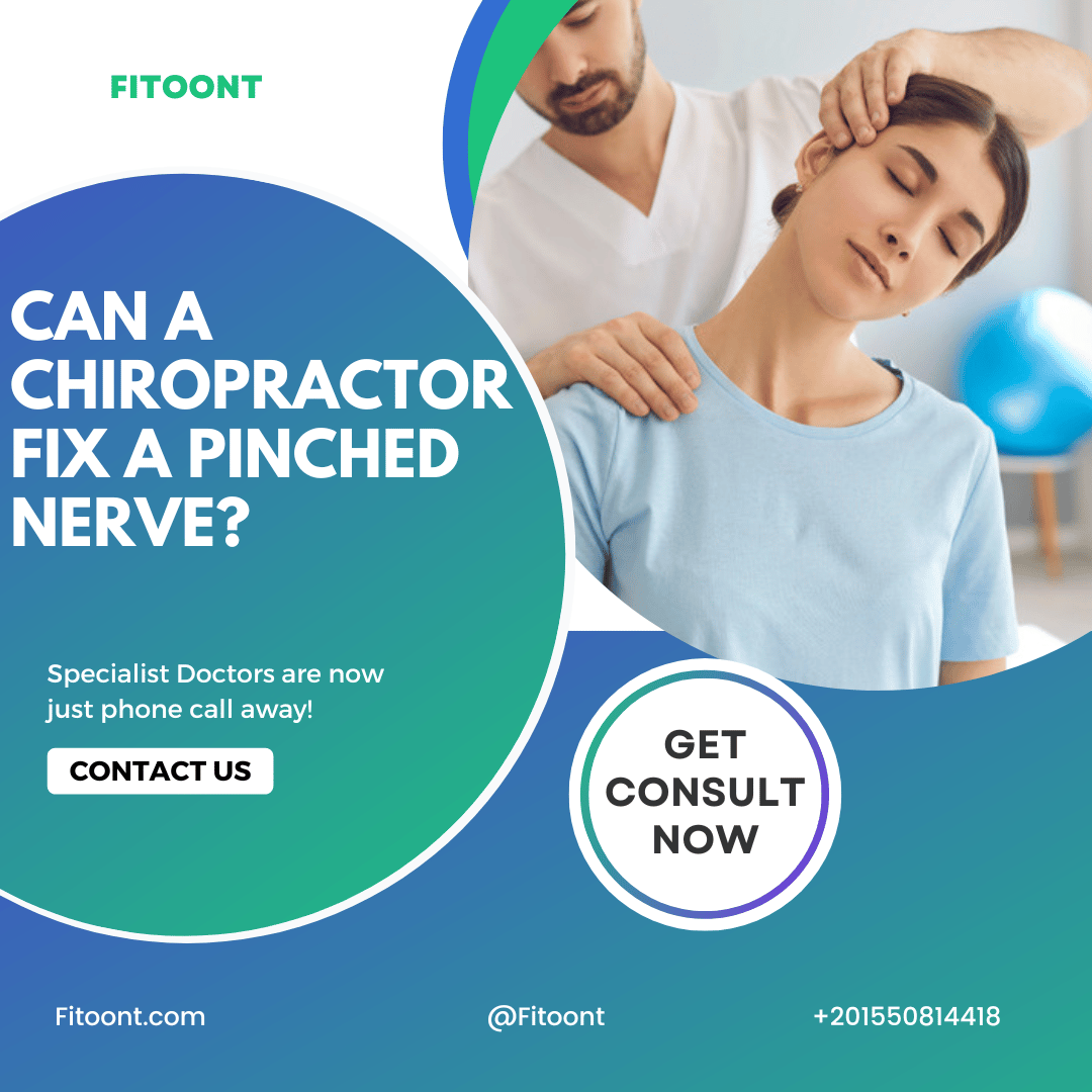 Can a chiropractor fix a pinched nerve?